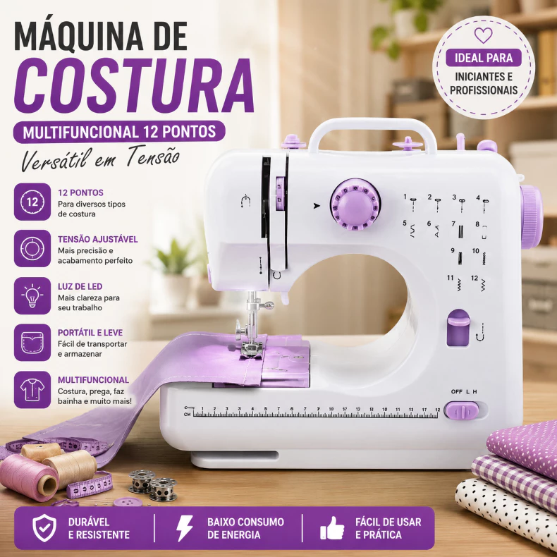 Máquina Multifuncional 12 Pontos