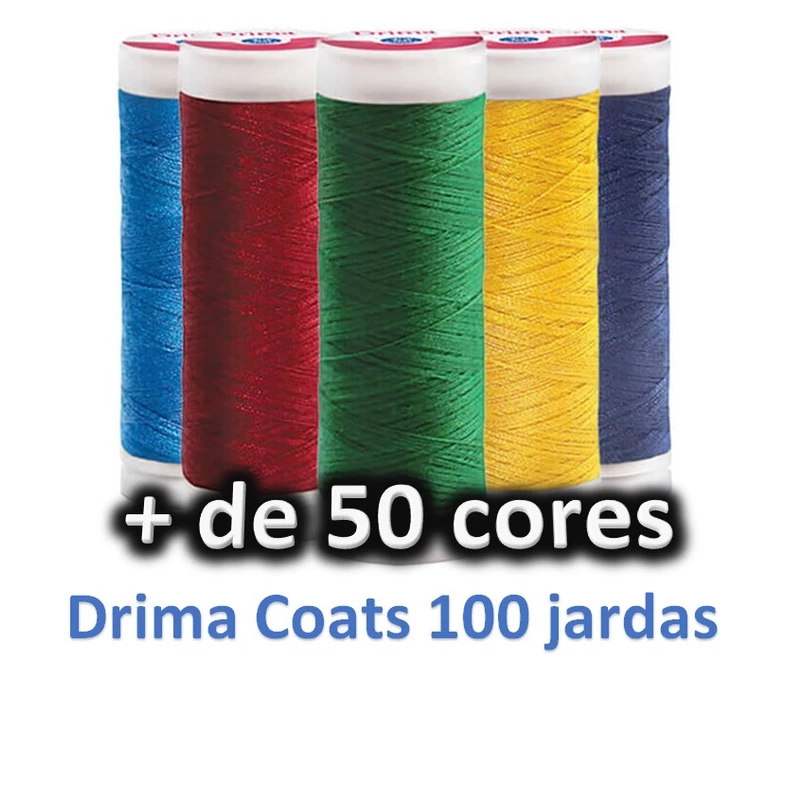 Linha Drima Coats 100 Jardas