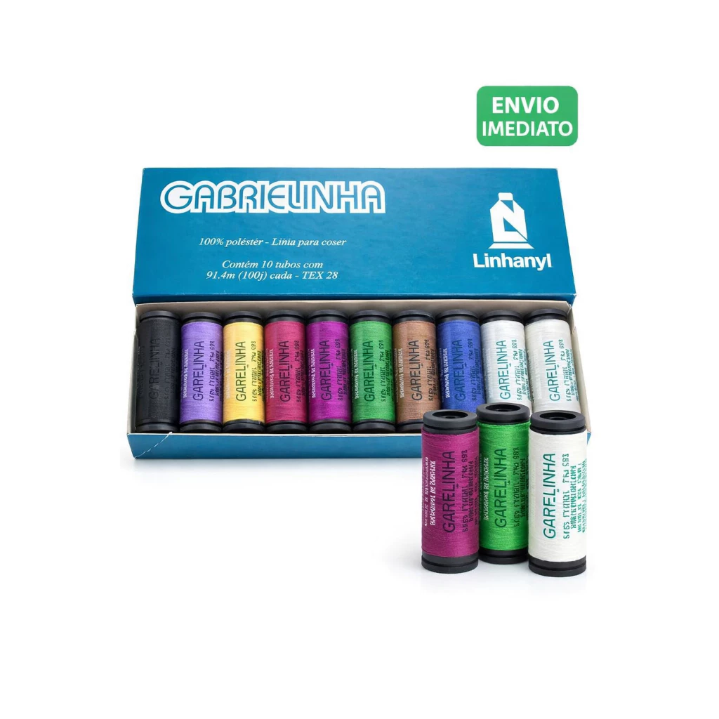 Kit Linha Gabrielinha Linhanyl 10 Tubos